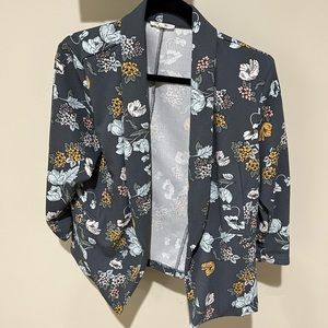 Maurices - Open Front Floral Blazer